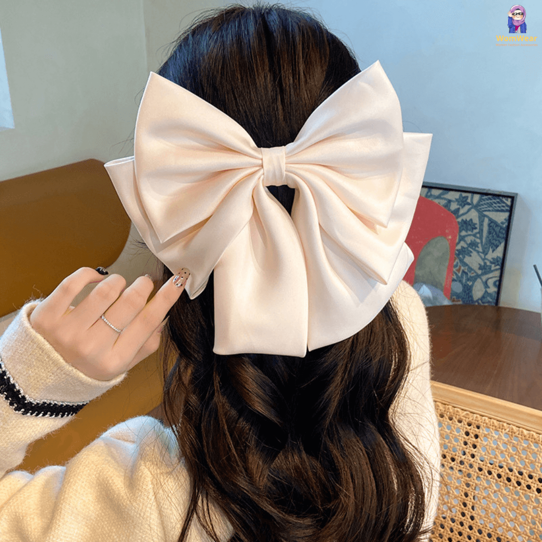 Luxury Large Three Layer Bow Hairclip
