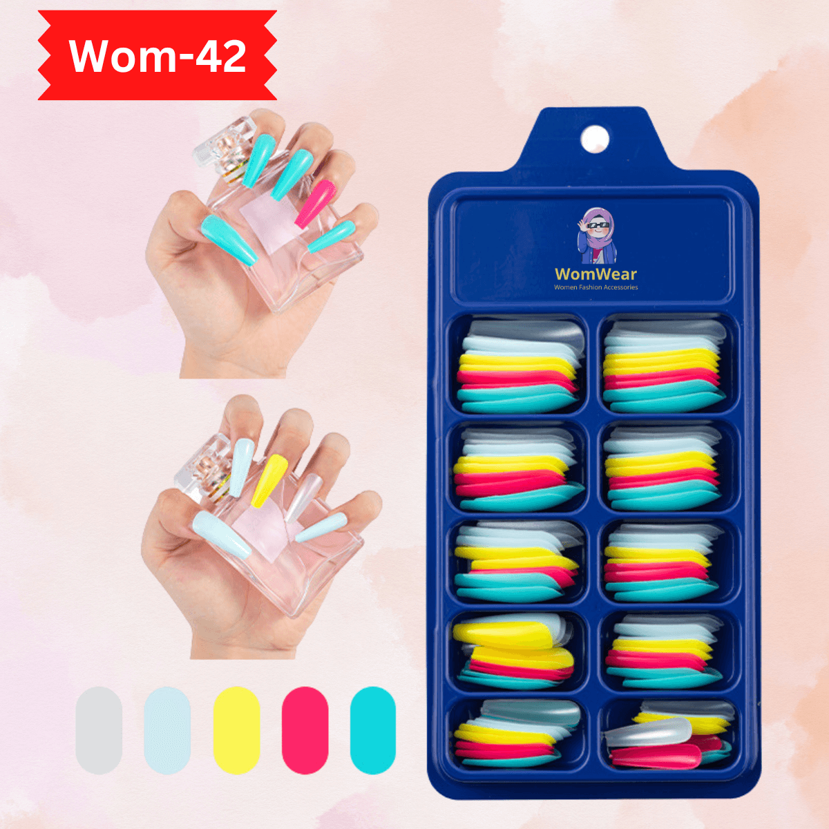Artificial Fake Nails 100pcs