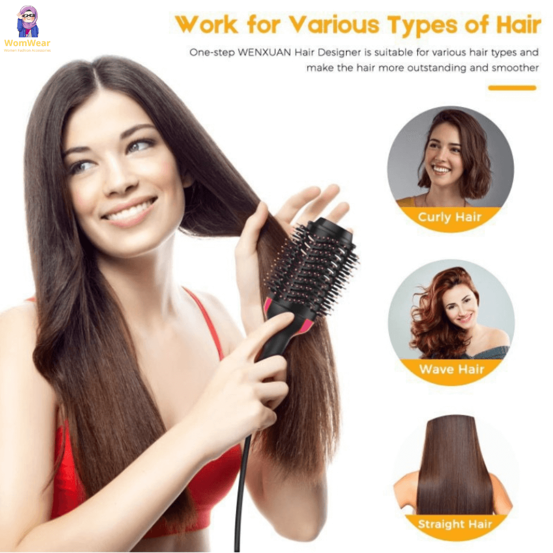 (Buy 1 Get 1 FREE) 4 in 1 Hair Dryer & Styler + Free Heat Protection Spray
