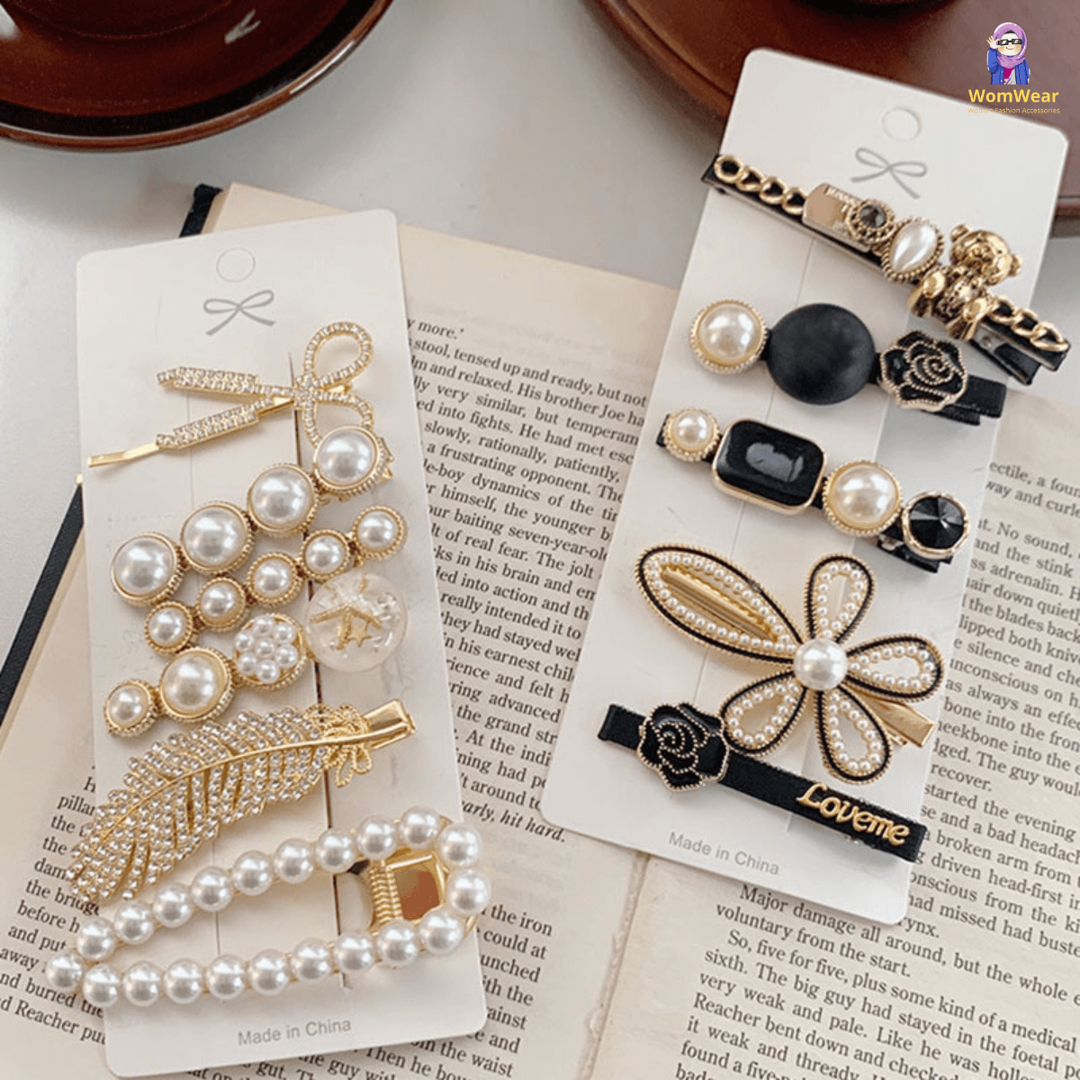 5-6 pcs Hair Clip Set