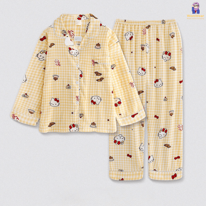 KT Mellow Yellow Pookie PJ Set - W501