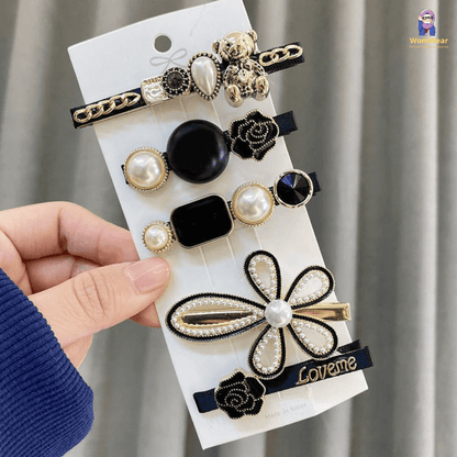 5-6 pcs Hair Clip Set