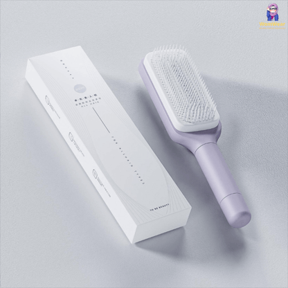 Self Cleaning Retractable Hair Brushes