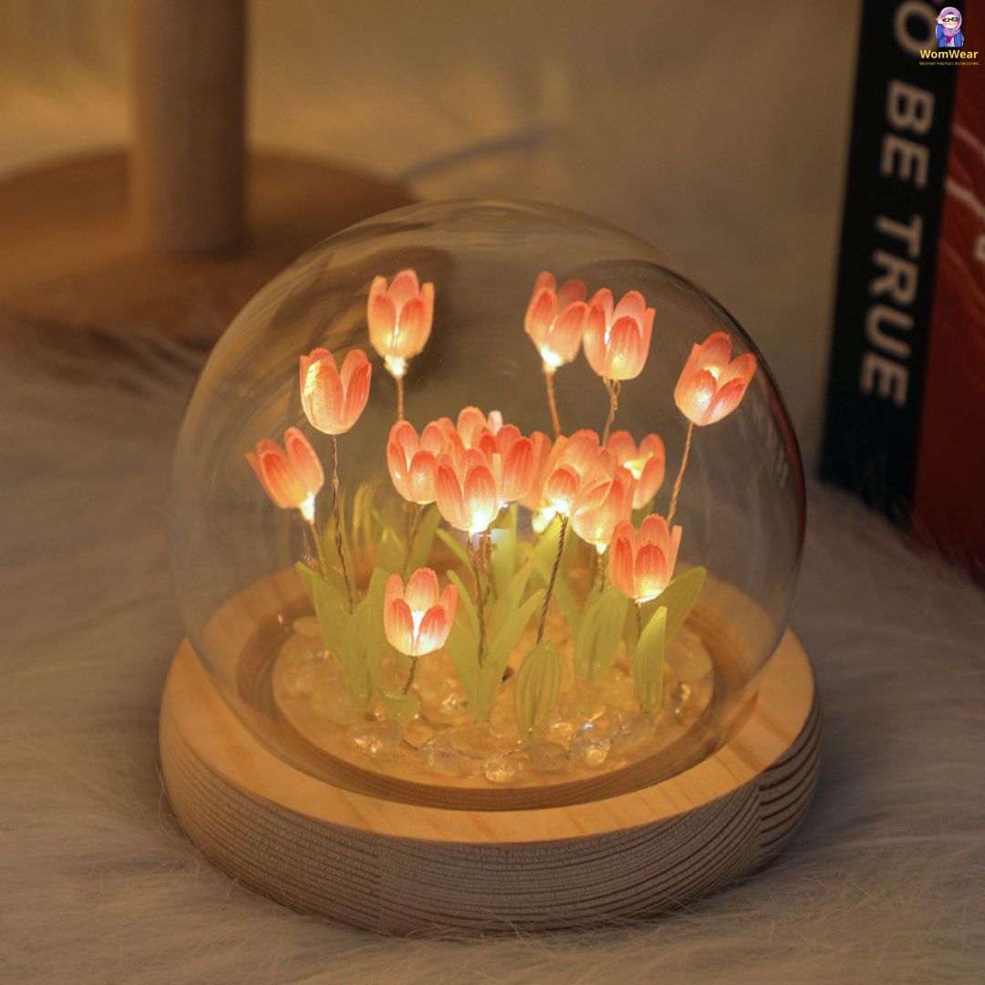 Tulip Night Light (20 Flowers+Gift Bag)