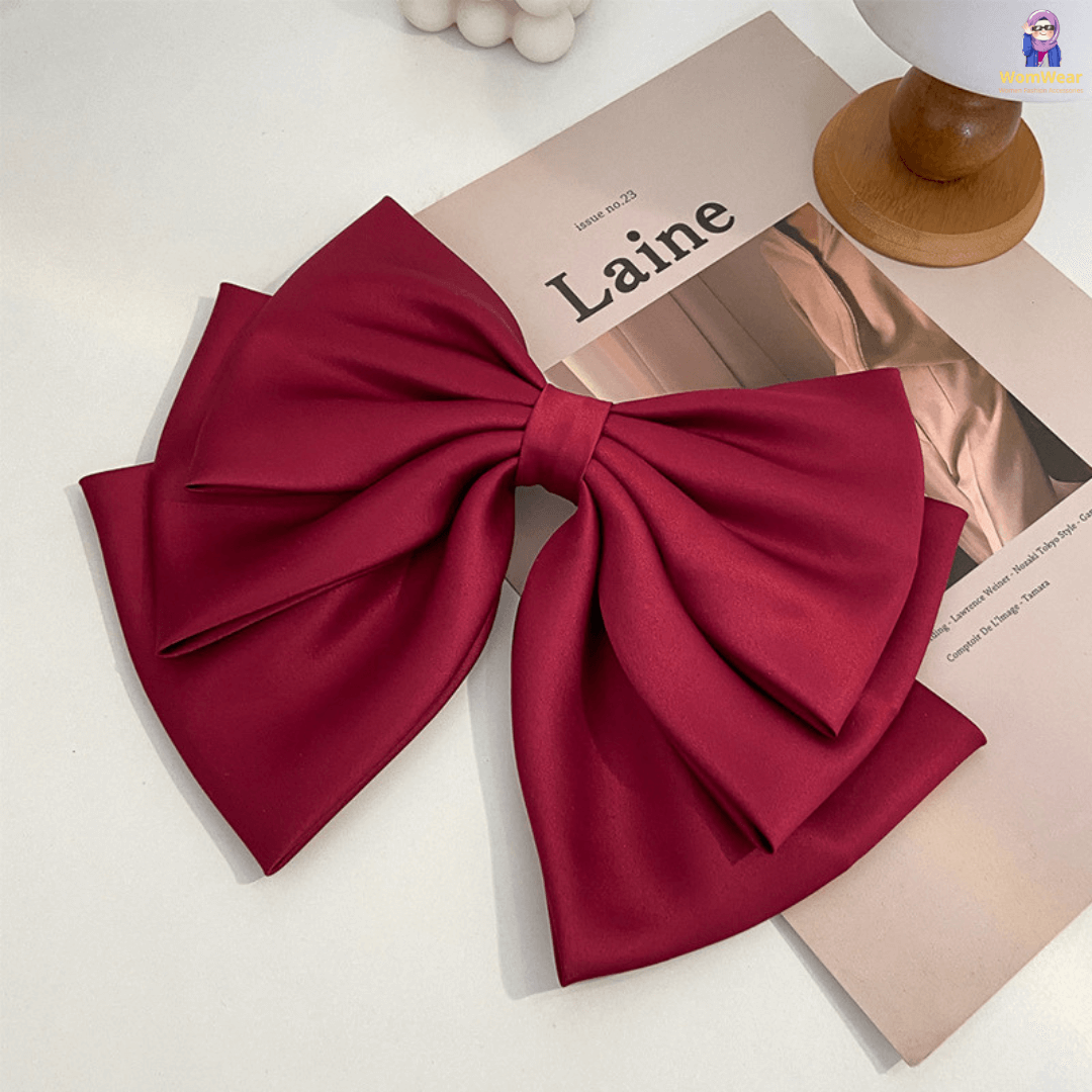 Luxury Large Three Layer Bow Hairclip