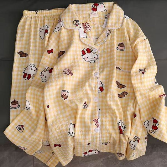 KT Mellow Yellow Pookie PJ Set - W501