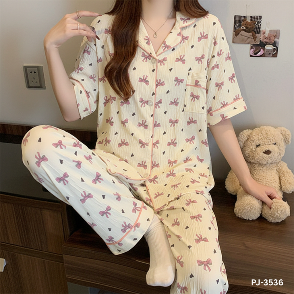 Pookie Design Summer PJ Set – Short Sleeve