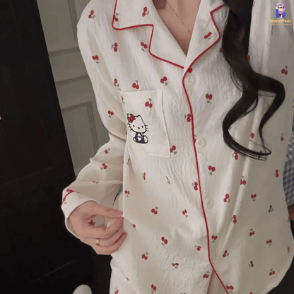 Cute Soft Teddy PJ Set