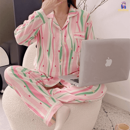 Dreamy Days Rainbow PJ Set -W502